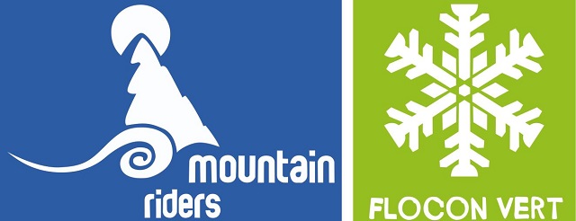 Label flocon vert de l'association Mountain Rider